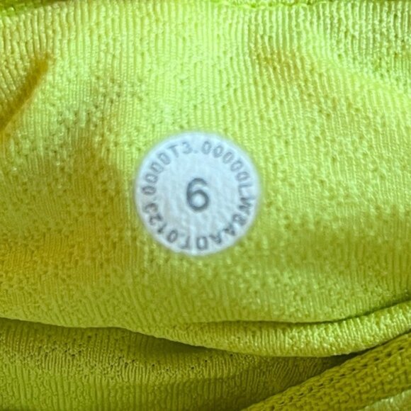 Lululemon 2023 Pace Rival Mid-Rise Skirt LongElectric Lemon - Picture 8 of 8